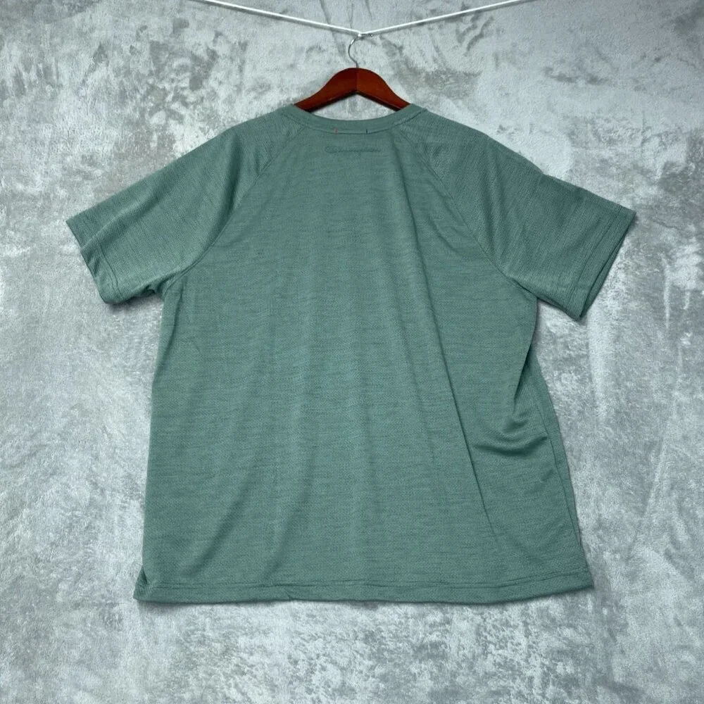 Champion Green Men's XXL Athletic T-Shirt 100% Polyester  K1072